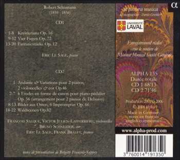 2CD Robert Schumann: Fantasiestücke, Kreisleriana, Waldscenen... (Klavierwerke & Kammermusik - VI)