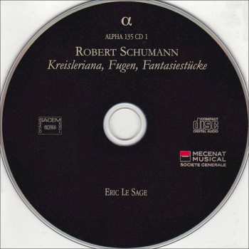 2CD Robert Schumann: Fantasiestücke, Kreisleriana, Waldscenen... (Klavierwerke & Kammermusik - VI)