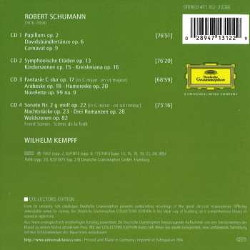 4CD/Caja Robert Schumann: Piano Works