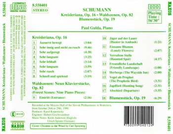 CD Robert Schumann: Kreisleriana • Waldszenen • Blumenstück