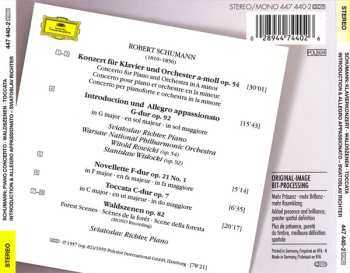 CD Robert Schumann: Klavierkonzert = Piano Concerto · Introduction & Allegro Appassionato · Waldszenen · Novellette No. 1 · Toccata