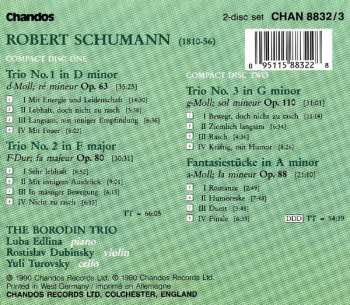 2CD Robert Schumann: The Tree Piano Trios; Fantasiestücke Op. 88