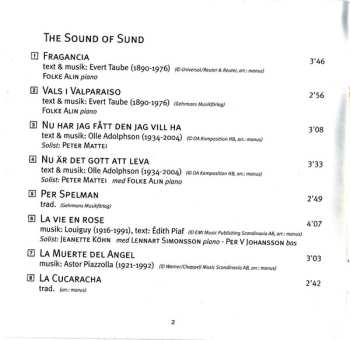 CD Orphei Drängar: Sounds Of Sund