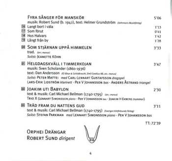 CD Orphei Drängar: Sounds Of Sund