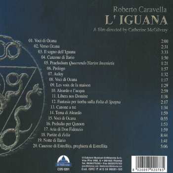 CD Roberto Caravella: L'Iguana: Original Motion Picture Soundtrack
