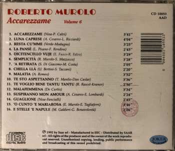 CD Roberto Murolo: Accarezzame Vol. 6