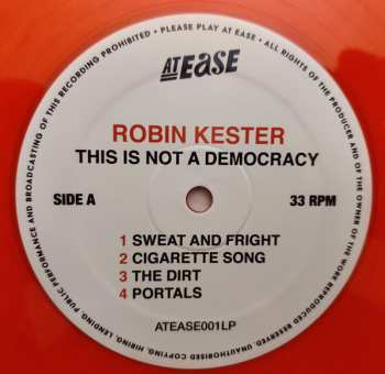 LP Robin Kester: This Is Not A Democracy LTD | CLR