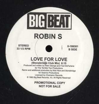 LP Robin S.: Show Me Love / Love For Love