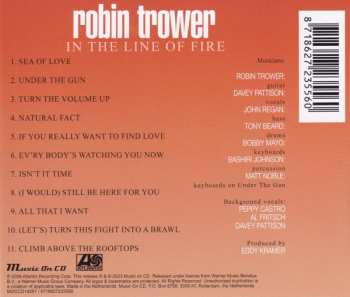 CD Robin Trower: In The Line Of Fire
