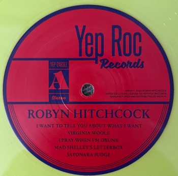 LP Robyn Hitchcock: Robyn Hitchcock LTD | CLR