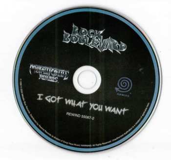 CD Rock Boulevard: I Got What You Want