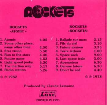 CD Rockets: Atomic / Rockets
