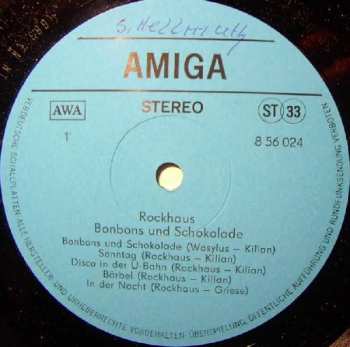 LP Rockhaus: Bonbons Und Schokolade