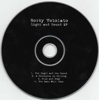 CD Rocky Votolato: Light And Sound EP
