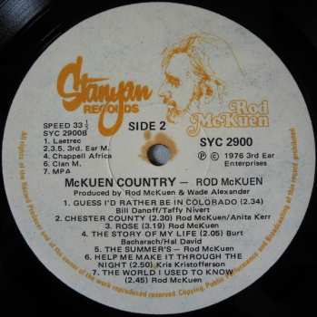 LP Rod McKuen: McKuen Country