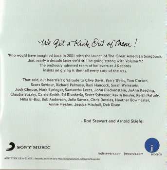 CD Rod Stewart: Fly Me To The Moon... The Great American Songbook Volume V