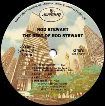 2LP Rod Stewart: The Best Of Rod Stewart
