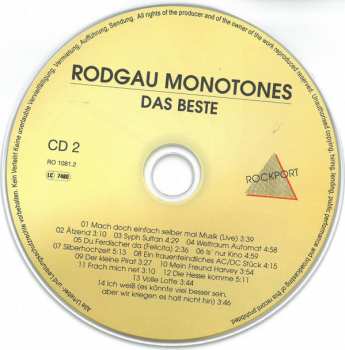 2CD Rodgau Monotones: Das Beste