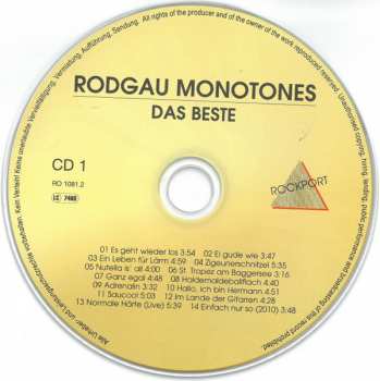 2CD Rodgau Monotones: Das Beste