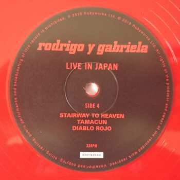 2LP Rodrigo Y Gabriela: Live In Japan CLR