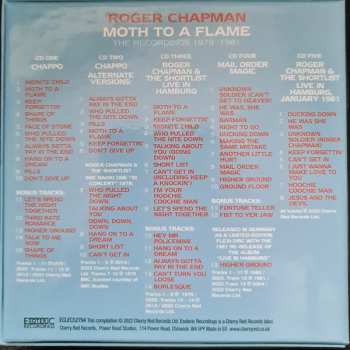 5CD/Caja Roger Chapman: Moth To A Flame (The Recordings 1979-1981)