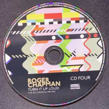 5CD/Caja Roger Chapman: Turn It Up Loud ( The Recordings 1981-1985 )