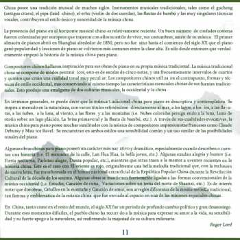 CD Roger Lord: Chinese Treasures = 中国音乐瑰宝 = Trésors De Chine = Tesoros De China