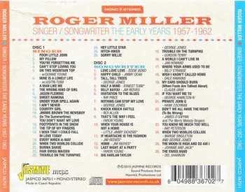 2CD Roger Miller: Singer / Songwriter - The Early Years 1957-1962