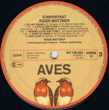 2LP Roger Whittaker: Starportrait