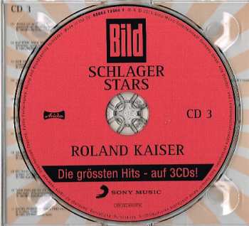 3CD Roland Kaiser: Bild Schlagerstars - Die Grössten Hits Auf 3CDs! DIGI