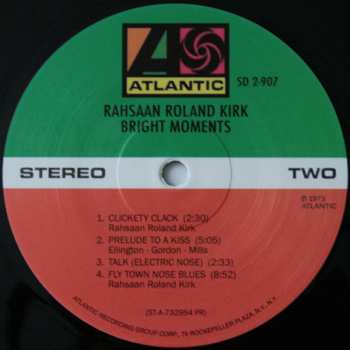2LP Roland Kirk: Bright Moments LTD