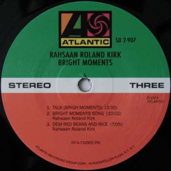 2LP Roland Kirk: Bright Moments LTD