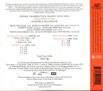 CD ensemble recherche: Concerto A Tre LTD