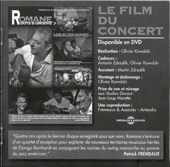 CD Romane: Roots & Groove - Live At The Sunset