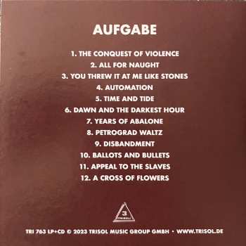 LP/CD Rome: Die Æsthetik Der Herrschaftsfreiheit: Aufgabe / A Cross Of Flowers LTD | NUM