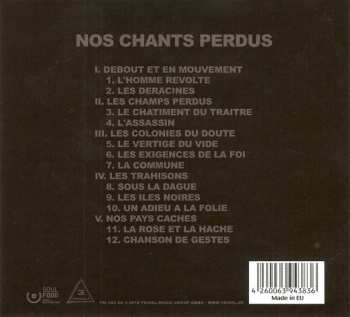 CD Rome: Nos Chants Perdus