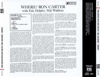 CD Mal Waldron: Where? LTD