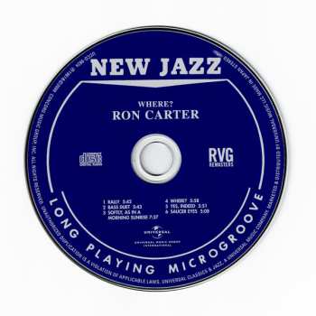 CD Mal Waldron: Where? LTD