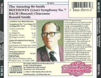 CD Johann Sebastian Bach: The Amazing Mr. Smith - Piano Transcriptions