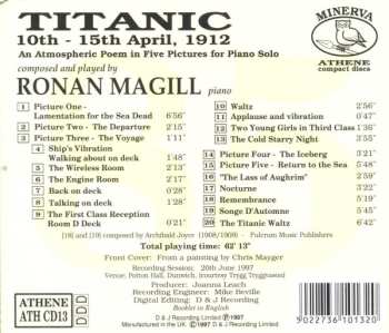CD Ronan Magill: Titanic 10-15 April, 1912