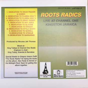 LP The Roots Radics: Live At Channel One Kingston Jamaica CLR