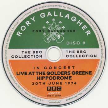 18CD/Caja/2Blu-ray Rory Gallagher: The BBC Collection DLX