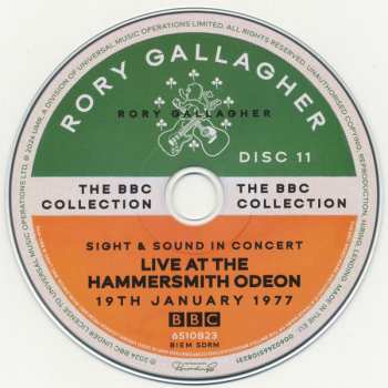 18CD/Caja/2Blu-ray Rory Gallagher: The BBC Collection DLX