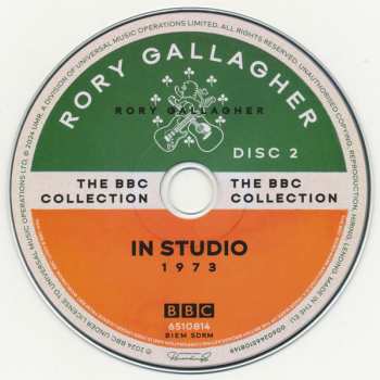 18CD/Caja/2Blu-ray Rory Gallagher: The BBC Collection DLX