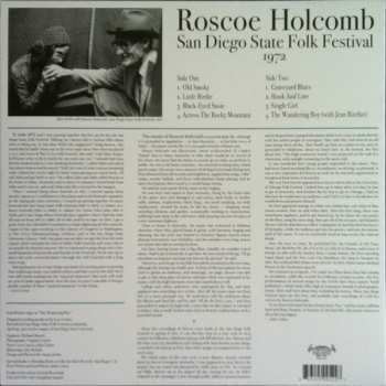 LP Roscoe Holcomb: San Diego State Folk Festival 1972