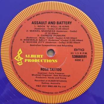 LP Rose Tattoo: Assault & Battery CLR
