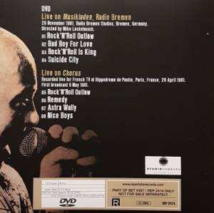 2LP/DVD Rose Tattoo: Transmissions: On Air 1981 CLR