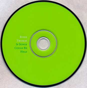 CD Rosie Thomas: If Songs Could Be Held