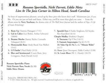 CD Nicki Parrott: Live At The Jazz Corner