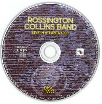 2CD Rossington Collins Band: Live In Atlanta 1980